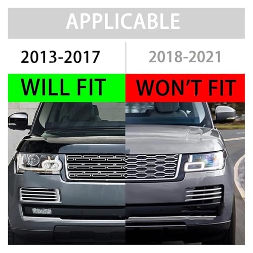 Grille de calandre chromée Range Rover Vogue L405 2013-2017 capot pare-chocs - 7