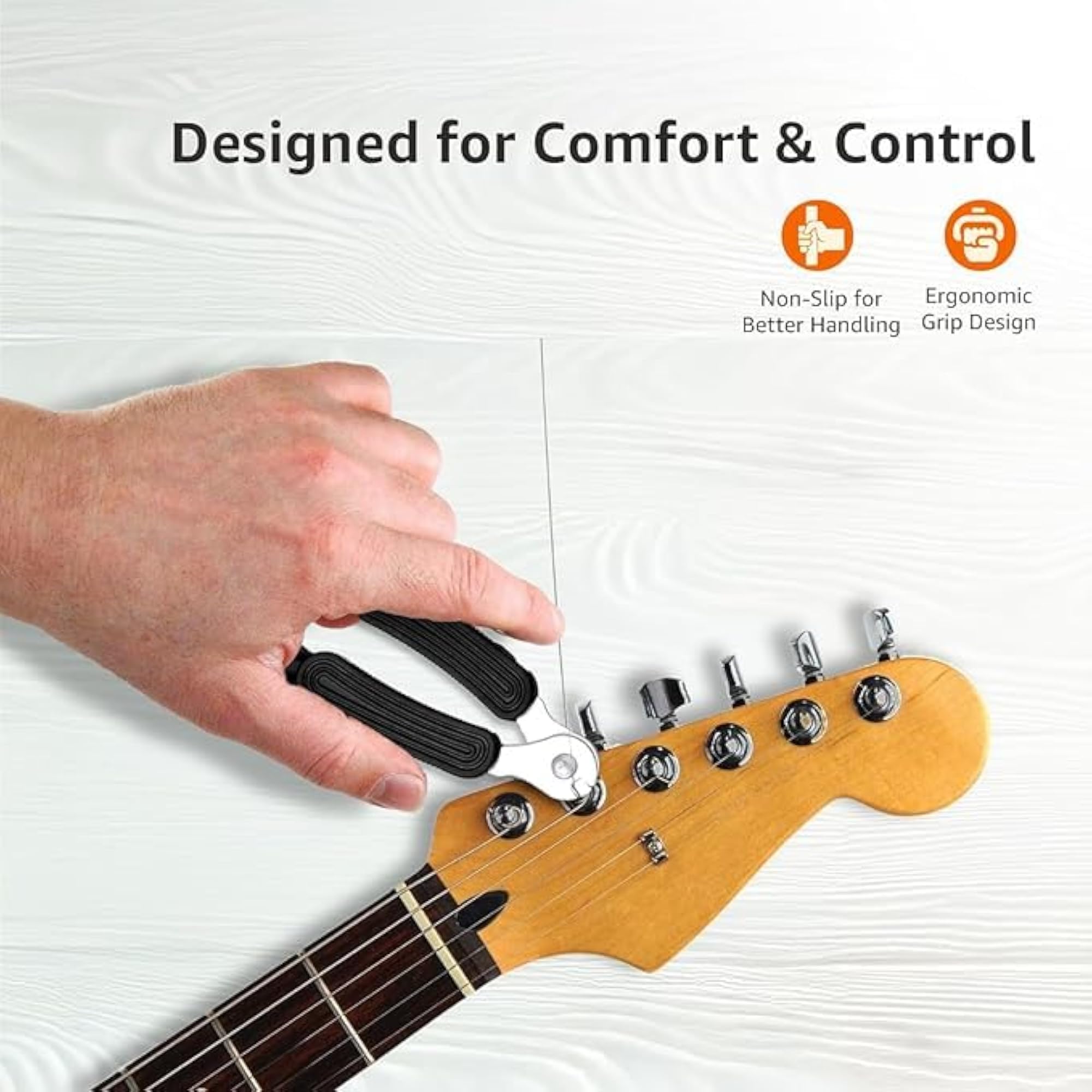 3-in-1 Guitar Maintenance Tool with String Winder