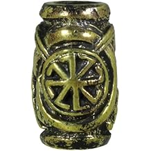 Jig Pro Shop Paracord/Lanyard Bead by Alloy Army of Eurasia Slavic Kolovrat Brass