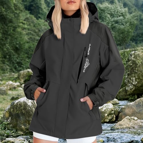 Abrigos waterproof y ponchos impermeables para mujer con chaquetones cortavientos 2