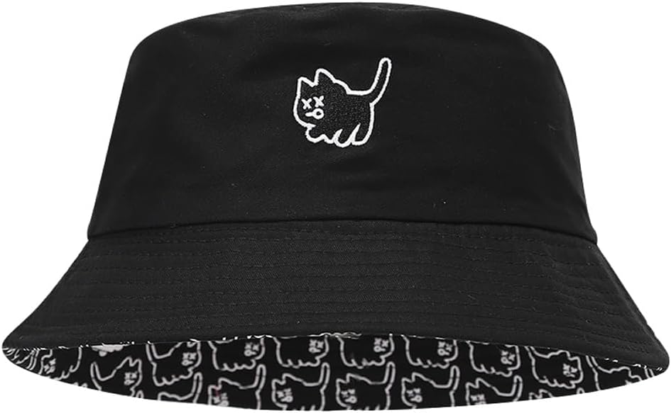 Quanhaigou Bucket Hats Unisex Sun Summer Travel Beach Fishing Cap for Men Women Teens