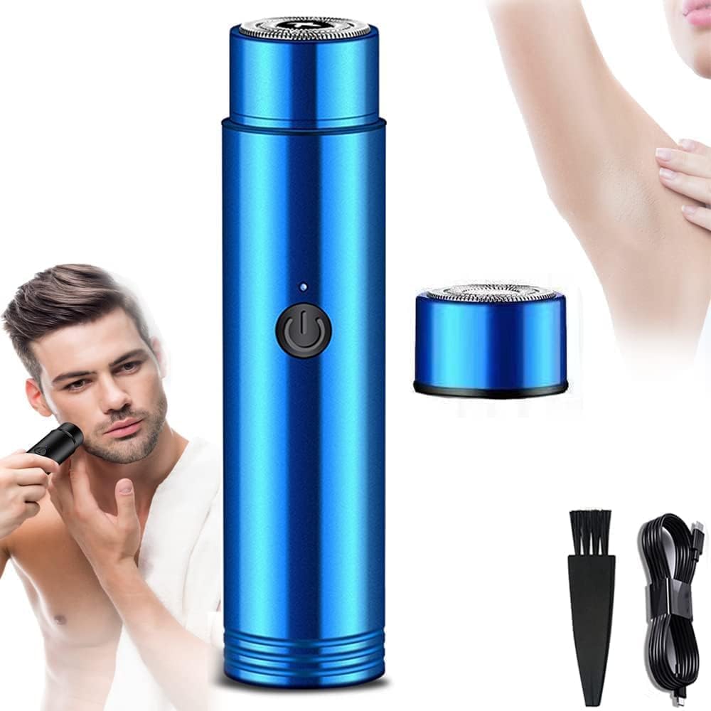 ARUND Electric Razor Shaver Hair Trimmer for Men | Dual-edge Blades | USB Painless Electric Beard Hair Shaves Touch Up Travel Mini Trimmer, Waterproof, Eco-/Travel-/User-Friendly-picture-37