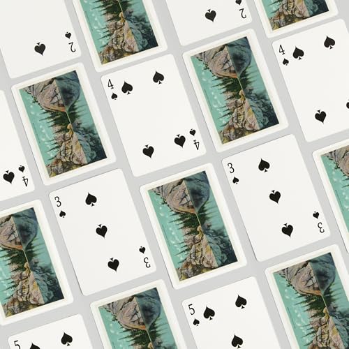 Baraja de 52 cartas tamaño póker vista Sylvan Lake miniatura 4