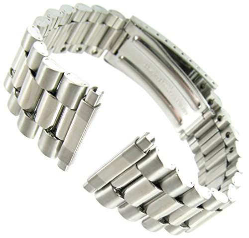 16-22mm Men's Stainless Steel Classic Watchband Replacement