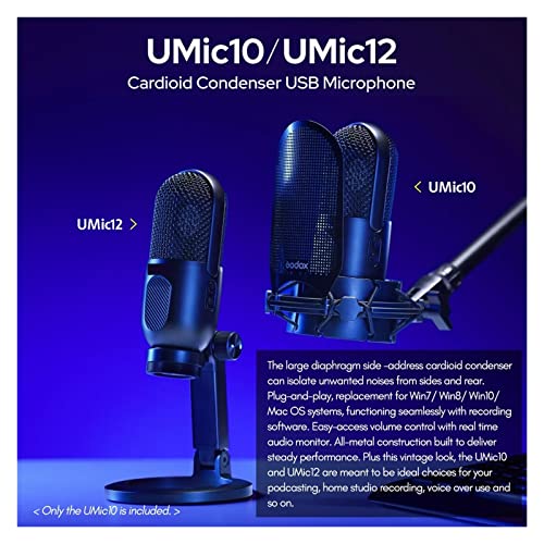 Microphone USB pour visioconférence et karaoké à la maison UMic12