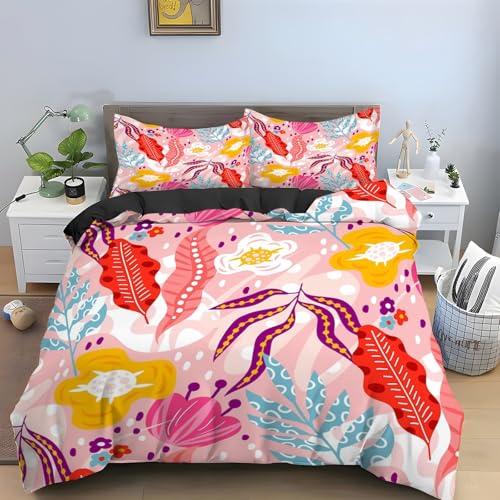 Housse de couette 240 x 260 fermeture éclair résolvant le glissement du lit