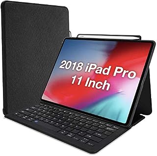 ProCase Keyboard Case for iPad Pro 11" 2018 [ Support Apple Pencil Charging