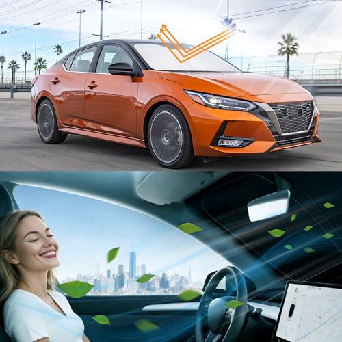 Image of Windshield Sun Shade for 2020-2025 Sentra