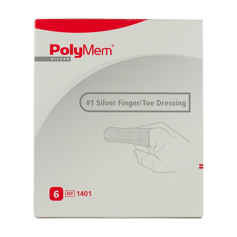 PolyMemFinger/Toe Dressing, Size 1