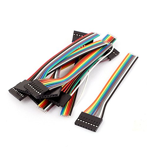 Aexit 10 cables jumper audio y video hembra 8P 10 cm miniatura 1