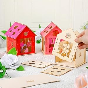 Wenqik9pcsvalentinesdaycraftdiywoodhouseforkidsvalentinewoodenhousewithcolorsmarkers12colorsvalentinesdaydiygraffiticraftsforkidsadultsbeginnersgiftartpaintparty Urban Country Home Decor Wenqik 9 pcs valentine s day craft diy wood house for kids valentine wooden house with colors markers 12 colors valentines day diy graffiti crafts for kids adults beginners gift art paint party urban country home decor