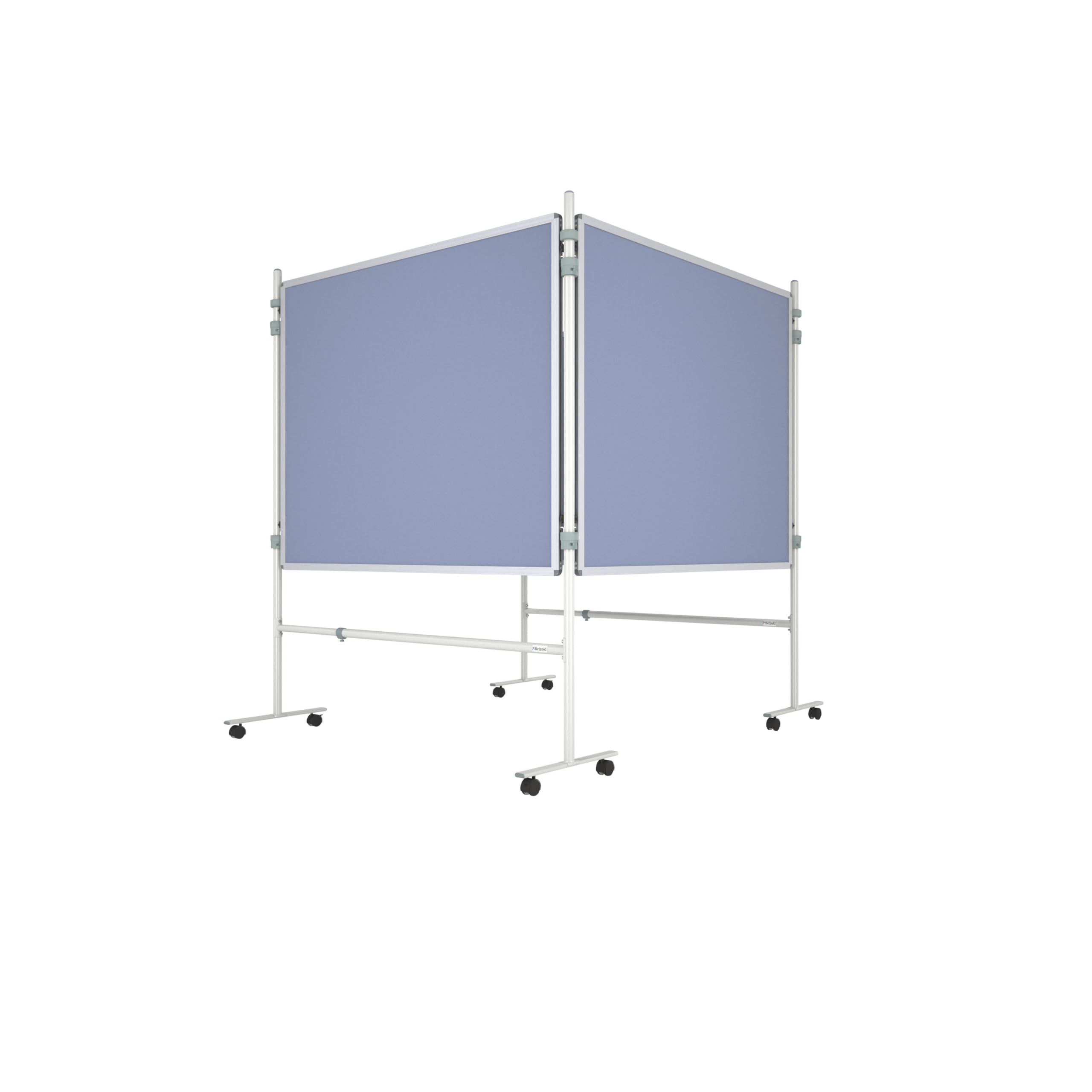 Betzold - Stellwand-Cart Sparset Quadrat - Moderationstafel, mobile Trennwand, Pinnwand