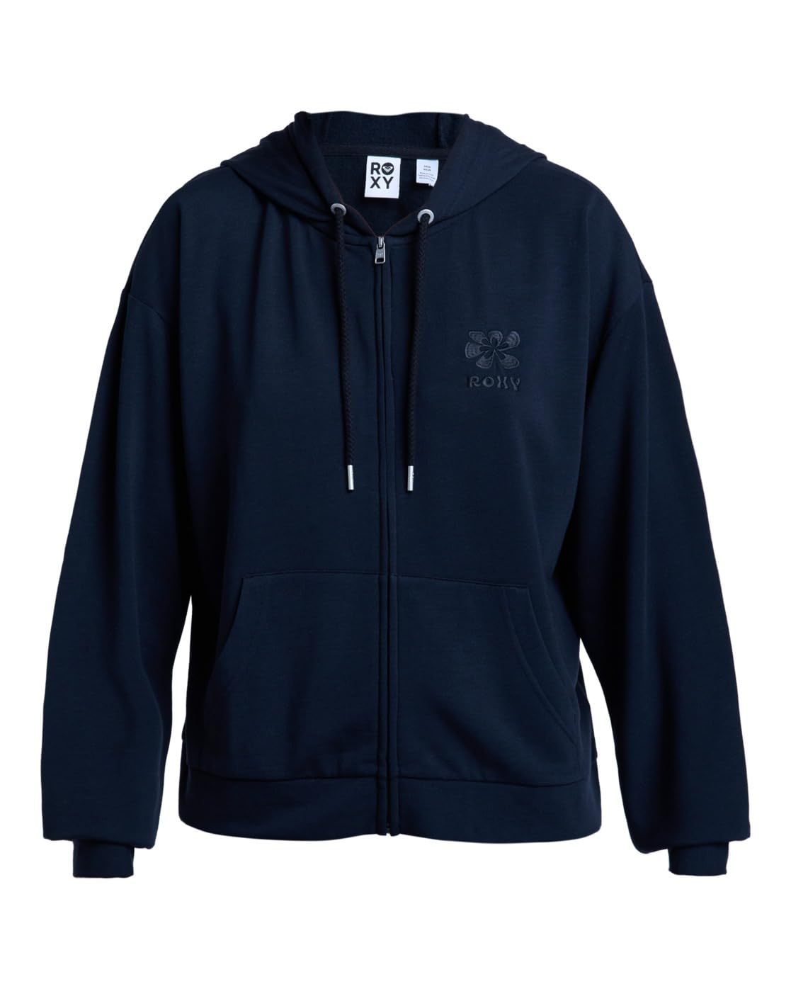 Roxy Women's Bleu Zip-Up Hoodie Surfing By Daylight