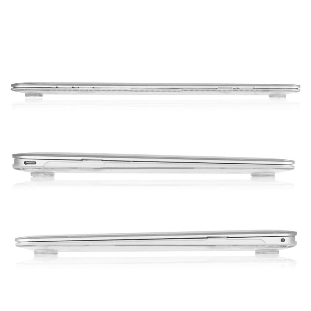 FINTIE Etui na MacBook Retina 12 - wąska twarda powłoka z zatrzaskiem do nowego MacBooka 12" z wyświetlaczem Retina A1534 (wydanie z 2015), krystalicznie czyste