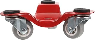 DOITOOL 3 Moving Tools Portable Hand Truck Wheelbarrow Heavy Duty Portable Couch Sofa Heavy Movers Couch Dolly Wheels Piano Moving Tool Furniture 3 Wheel Dolly Moving Appliances Dolly Tool