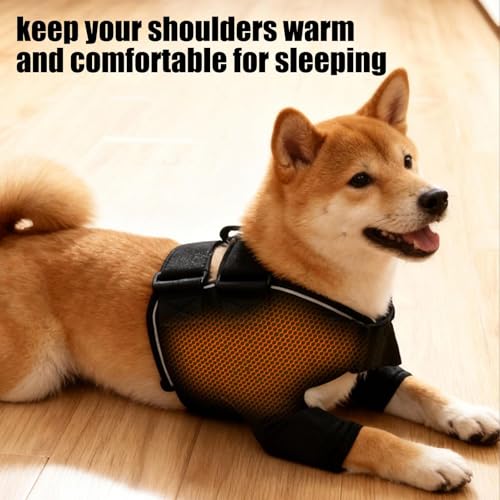 Protector de perro para paseos diarios y camping traje transpirable para pata delantera herida 6
