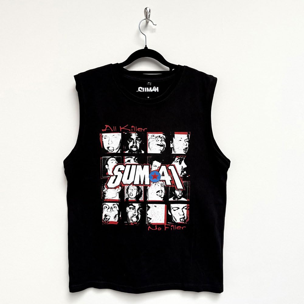 Sum 41 All Killer No Filler Tracklist Tank Top