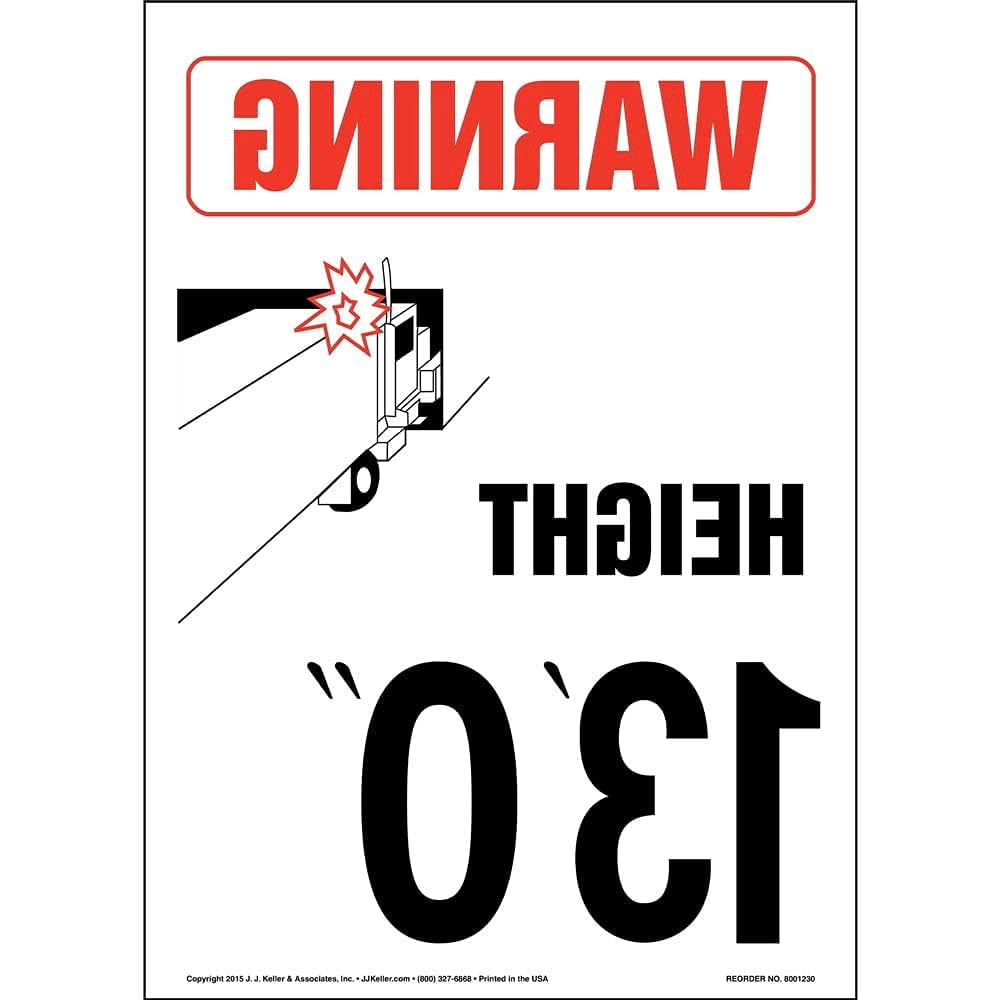 Amazon.com: Warning: Vehicle Height 13' 0