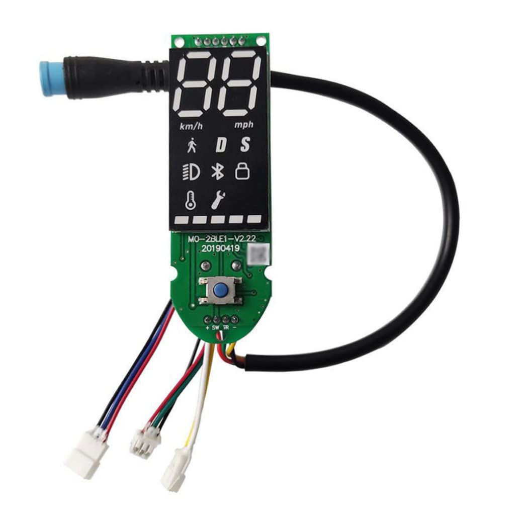 Accessoires de Tableau de Bord du Scooter électrique BT Circuit Circuit Parts Scooter Pièces Multifonction Instrument Compatible avec Xiaomi M365 Pro 2