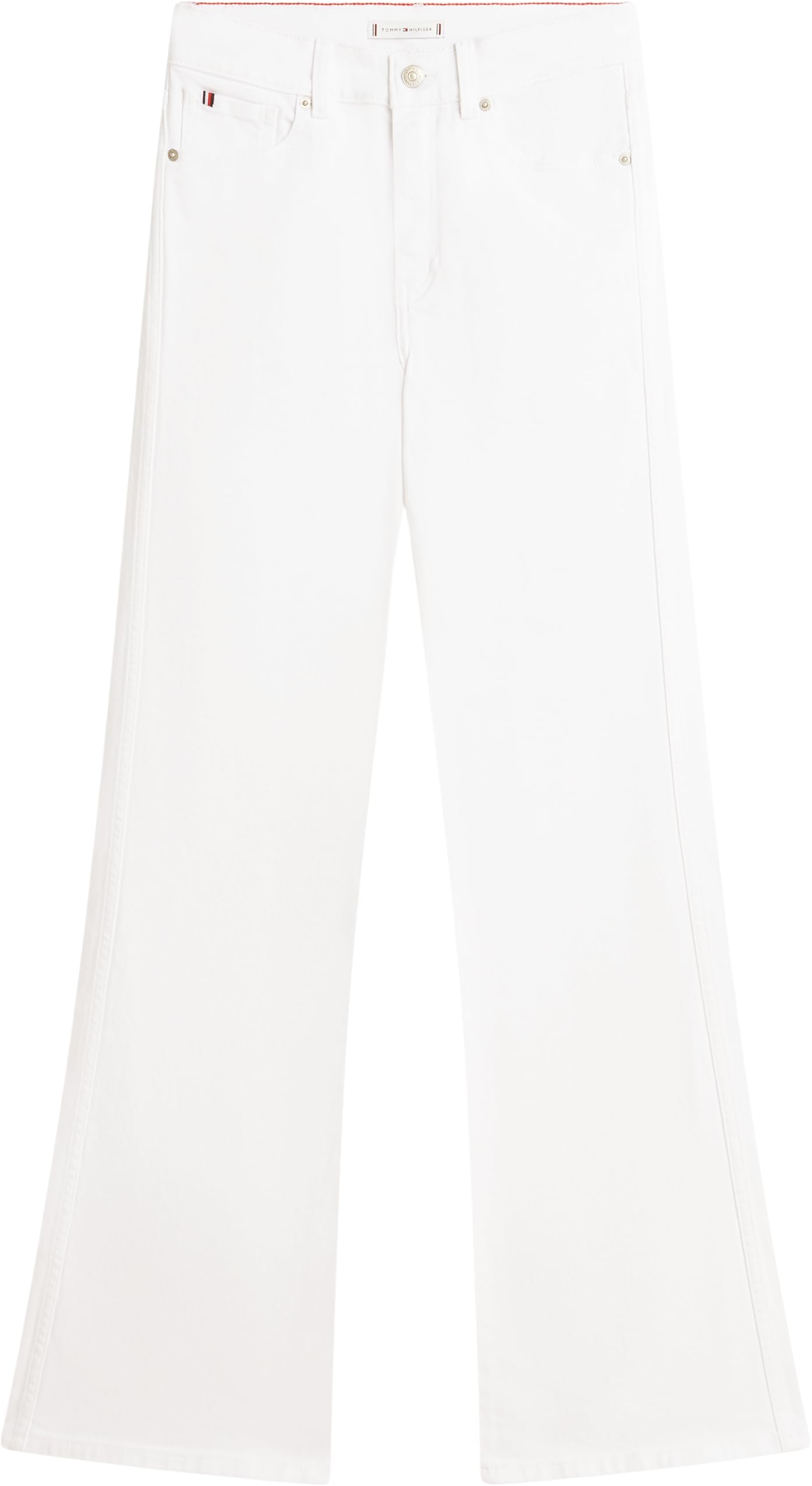 Tommy Hilfiger Damen Andere Jeans DNM White Flare Rw Ww0ww49655