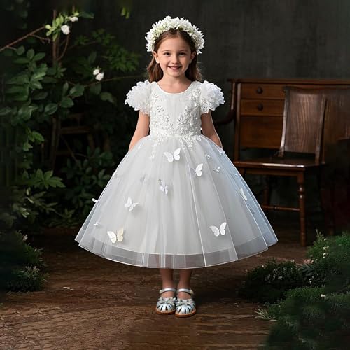 Image of THEE BRON Toddler Girls Closed-Toe Sandals Sweet Retro Cutout Summer Dress Shoes