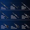 27PCS Transmission Fluid Oil Filler ATF Adapters Compatible with Ford VW, Audi, BMW, Benz, Porsche, Skoda, Nissan, Honda ect.