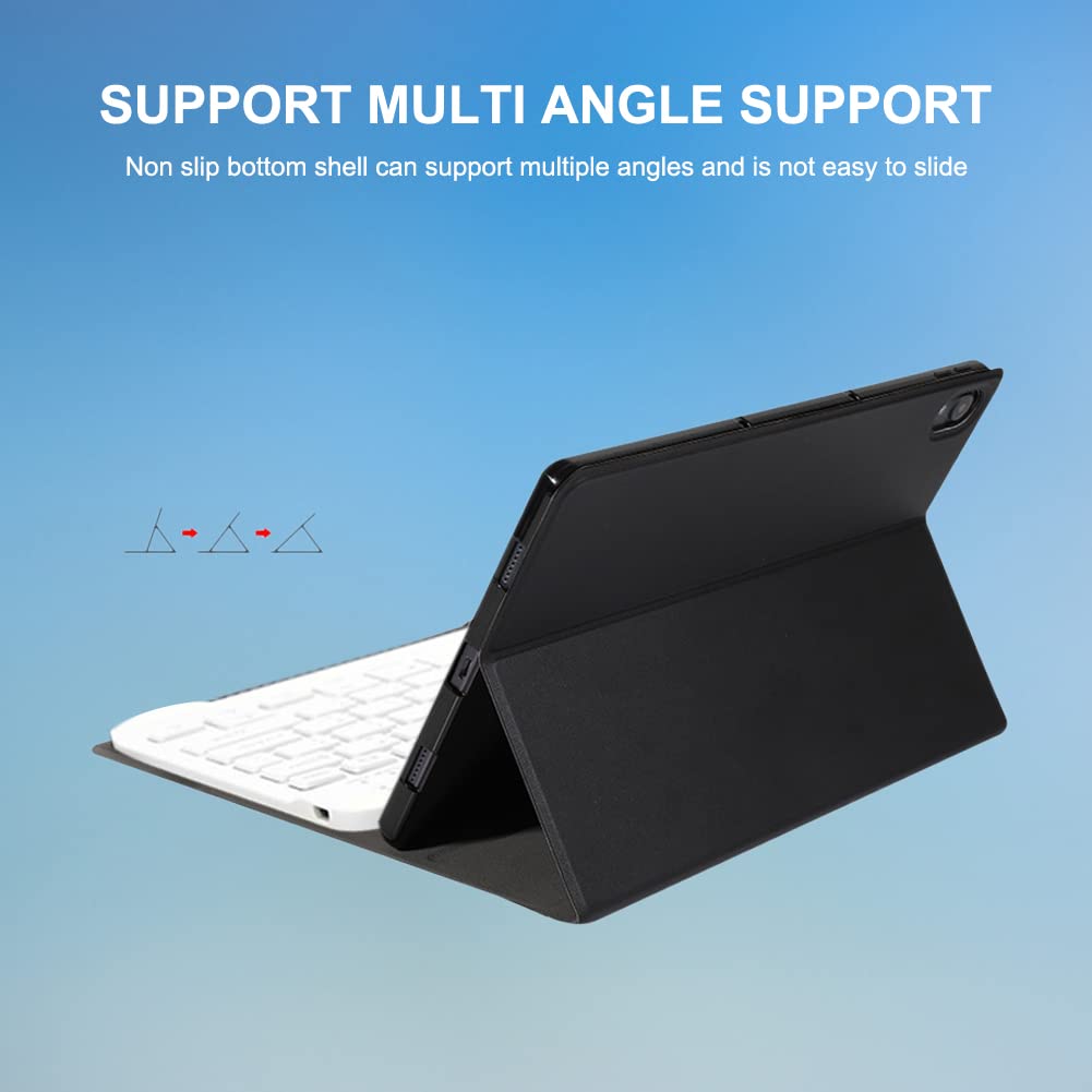 Sojare 9,7'' ~ 10,1'' tablet laptop uniwersalny pokrowiec ochronny PU + klawiatura Bluetooth do Android/OS/WIN, uniwersalne etui na tablet + stojak, wodoodporna osłona folio ze skóry PU