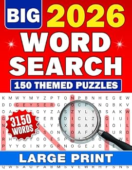 Paperback The Big Word Search Book for Adults: 150 Themed Puzzles with 3,150 Words to Keep You Sharp (Perfect Puzzle Gifts for 2026) Book