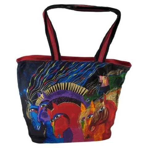 Laurel Burch Wild Horses Tote Bag Cover