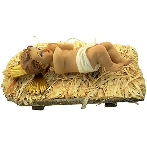 Infant Jesus Christ in Crib Christmas Statue Cover