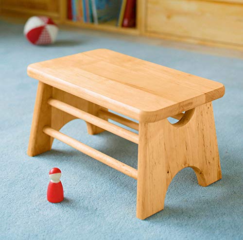 Tritthocker für Kinderzimmer aus Bio-Massivholz – BioKinder Max