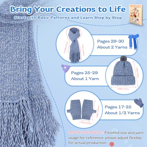 Coopay COOPAYGZM90332 Knitting Kit For Beginners thumb #4