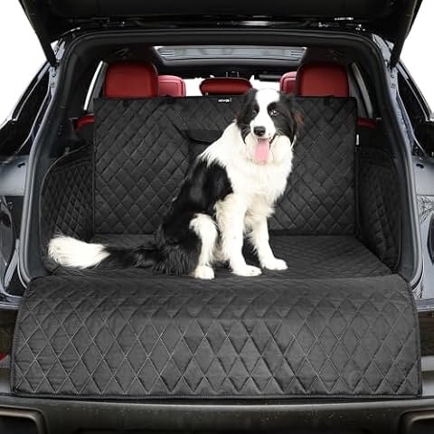 KYG Dog Car Boot Protector with Waterproof Fabric Cover