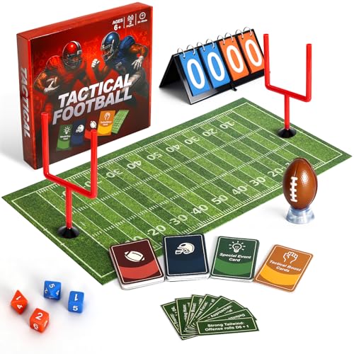 Tactical Football: Football Strategy Board Game for Adults and Boys- Dynamic Sports Action with...