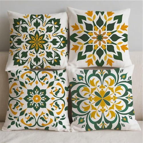 Housse coussin imperméable 80x80cm contre l'humidité du salon - 3