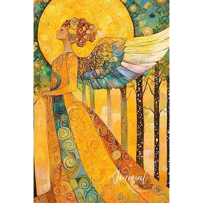 Whimsical Angel Journal: A Magical Writing Notebook with Illuminated Trees, Surreal Atmosphere & Vivid Colors