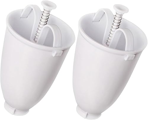 Miniatura 3 de NOLITOY 6 piezas de donas mini émbolo mini moldes para hornear mini waffles depositante donas prensa donas molde postres molde donas molde para