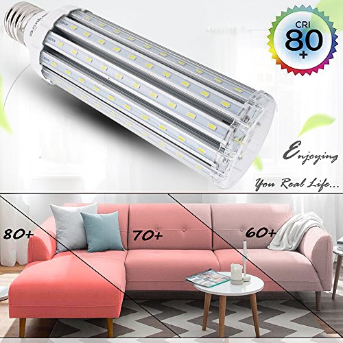 Bonlux Led Corn Bulb Mogul Screw Base E39 E40, 45W Ac 85-265V Daylight 6000K, Street And Area Lighting, High Bay Retrofit Led Bulb For Garden Path Garage Factory Warehouse Barn Porch Backyard #TOP4