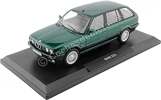 1990 325i Touring Green Metallic 1/18 Diecast Model Car by Norev 183219