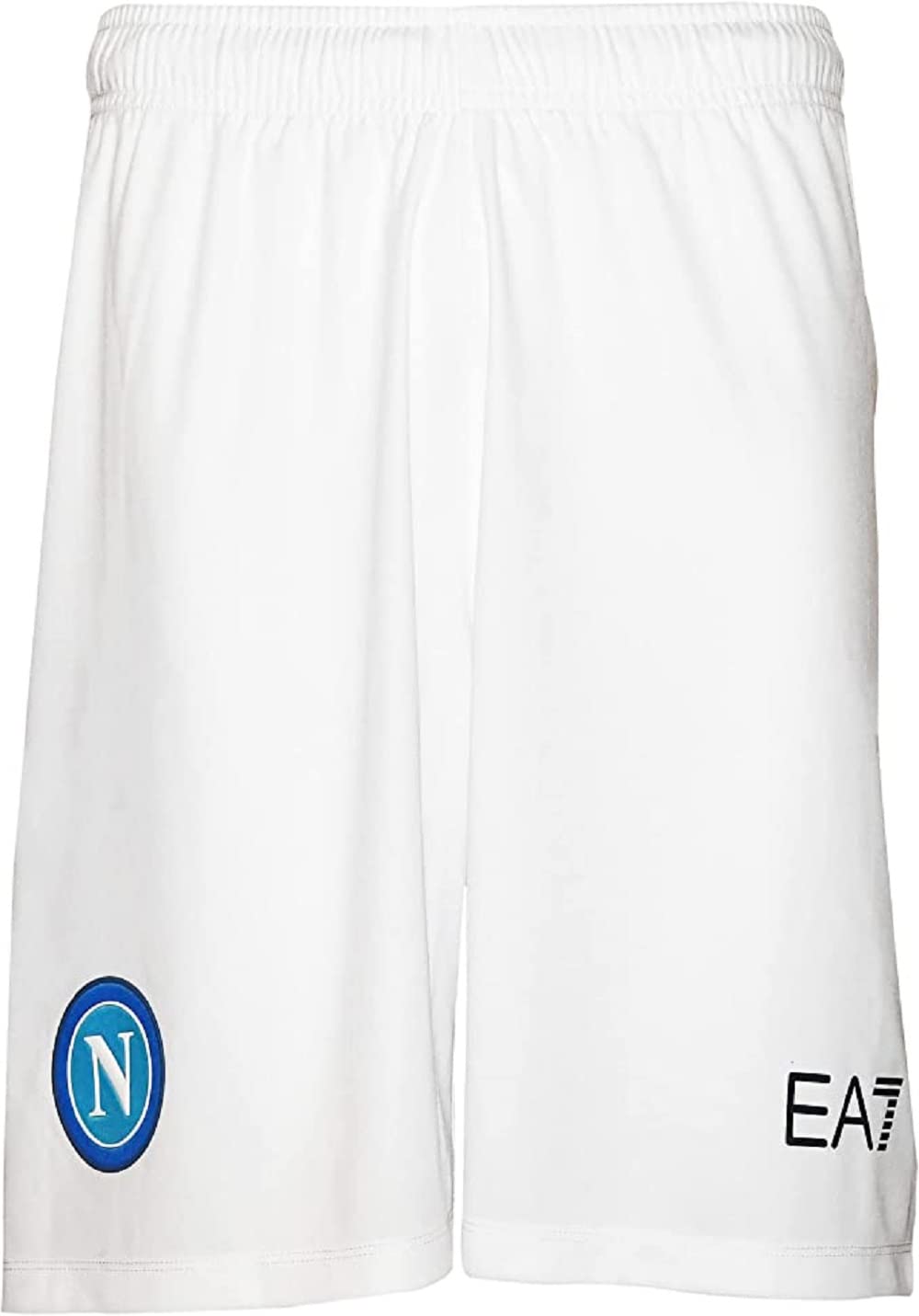 SSC Napoli - SSC Napoli Season 2022/2023 Shorts Gara Bianco, Pantaloncini Uomo