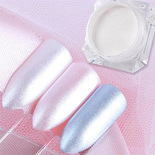 Nagelkunst-Pailletten Glitzerpuder für Damen, Nagelkunst, Glitzerpuder für Frauen, glänzende DIY-Pigment-Maniküre mit…