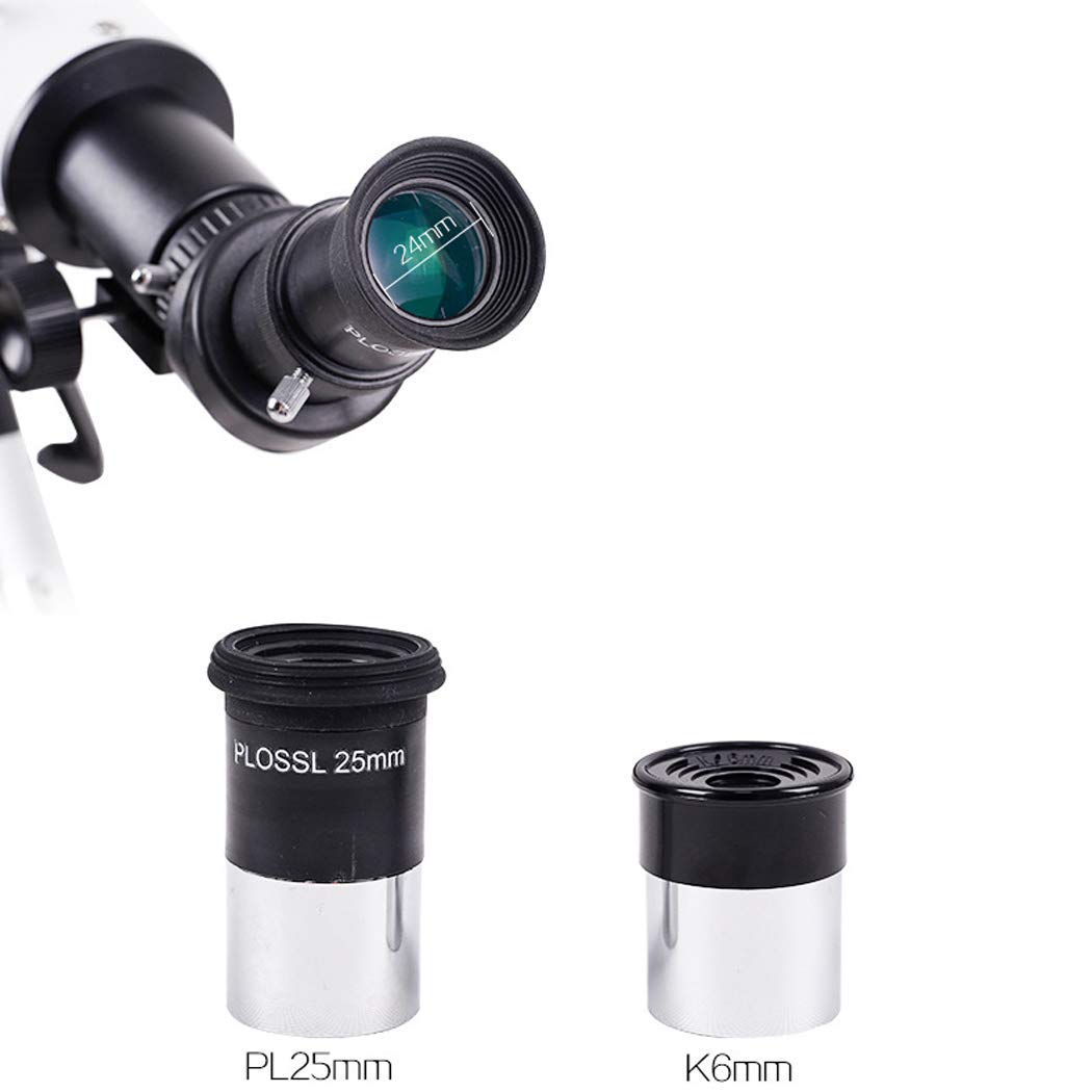 Teleskop dla dzieci dla dorosłych początkujących astronomów, teleskop refrakcyjny astronomiczny o aperturze 60 mm i mont