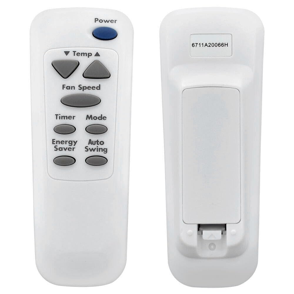 Télécommande climatiseur LG compatible 6711A20066H 6711A20034G blanc