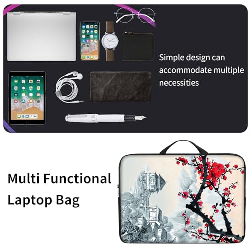 Funda para laptop 17 pulgadas con asa y protección miniatura 3