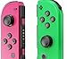 Mhwlhbx Ersatz L/R Switch Controller mit Switch/Lite/OLED-Konsole, Wireless Switch joycons unterstützt Dual Vibration, 6-Achs-Gyro, Wecken, Bewegungssteuerungen, Screenshot-Pink＆Blue