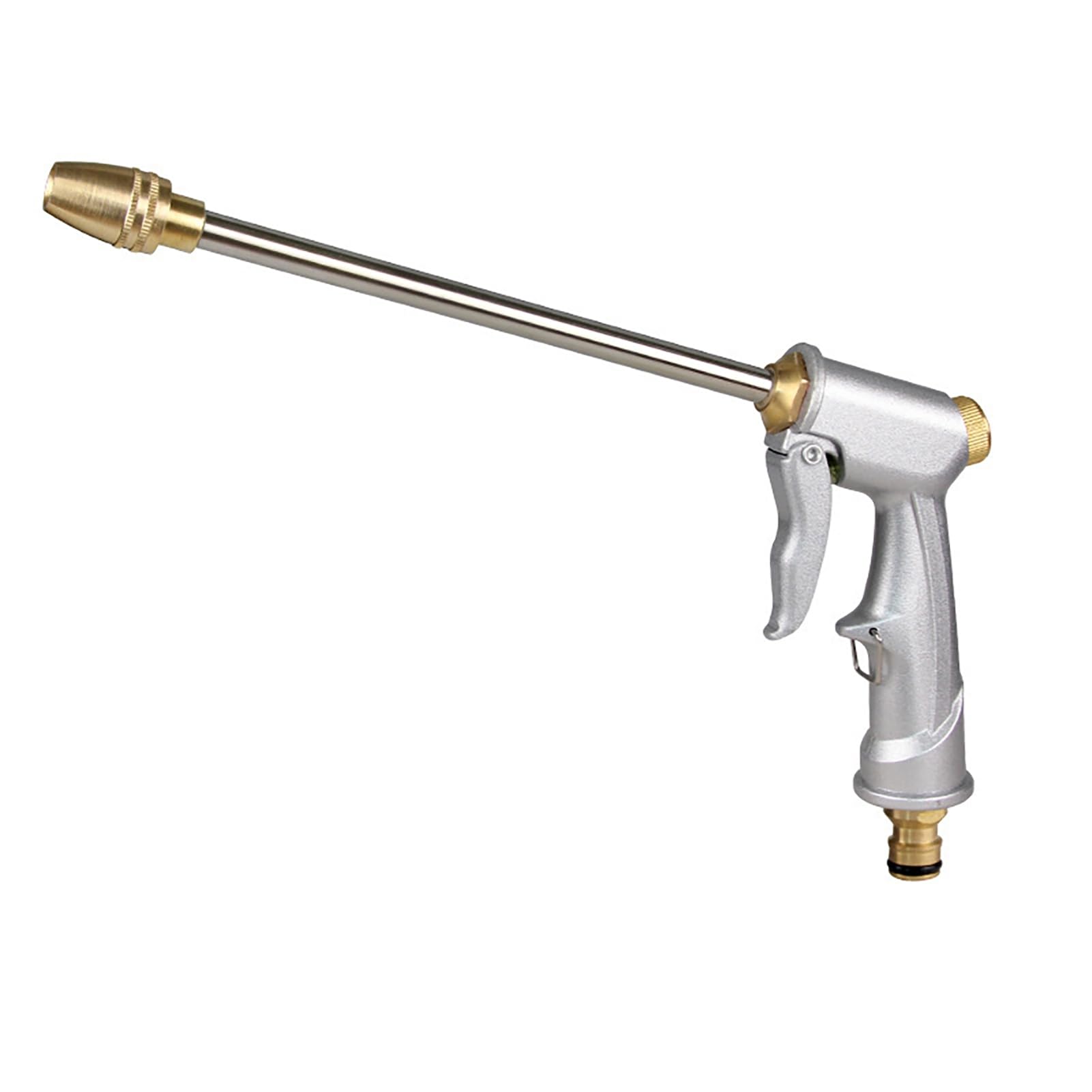Garden Hose Nozzle Heavy Duty Car Wash Foam High Pressure Adjustable Nozzle for Car Washing Gardening Yard