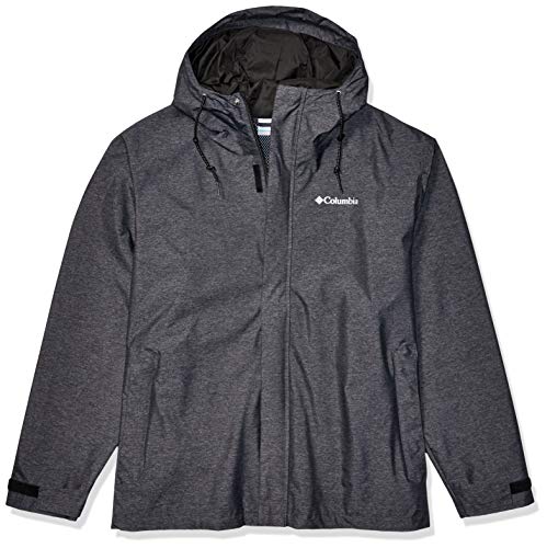 Columbia Men's Norwalk Mountain Jacket, Black Heather, Medium