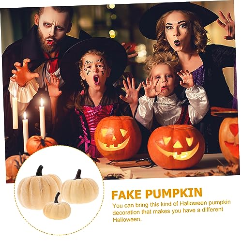 Pumpkins artificiels réutilisables pour éviter le gaspillage x6 - 2