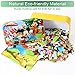 MZZOTOY Puzzles for Kids Ages 4-8, 60 Piece Puzzles for Kids Ages 3-5 in a Metal Box Girls and Boys Learning Educational Jigsaw Puzzle Toys Gifts