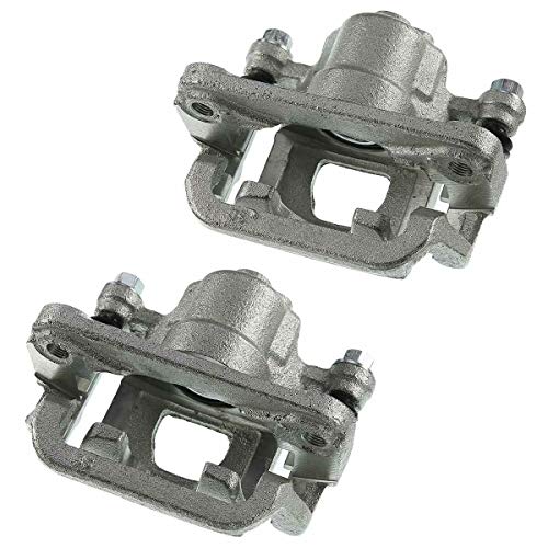 Kucaruce Rear Left & Right Brake Calipers w/Bracket Compatible with Sedan Coupe 2.5L 3.5L 44001-8J100_440018J100_44001